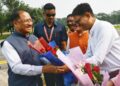रायगढ़ पहुंचने पर मुख्यमंत्री विष्णुदेव साय का हुआ भव्य स्वागत…..