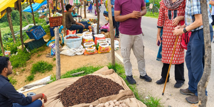 विदेशी पर्यटकों को आकर्षित कर रहा छत्तीसगढ़ का ग्रामीण पर्यटन मॉडल, लमना विलेज स्टे में ब्रिटेन के अतिथियों ने ग्रामीण जीवन, स्थानीय संस्कृति और हाट-बाजार का लिया अनुभव….