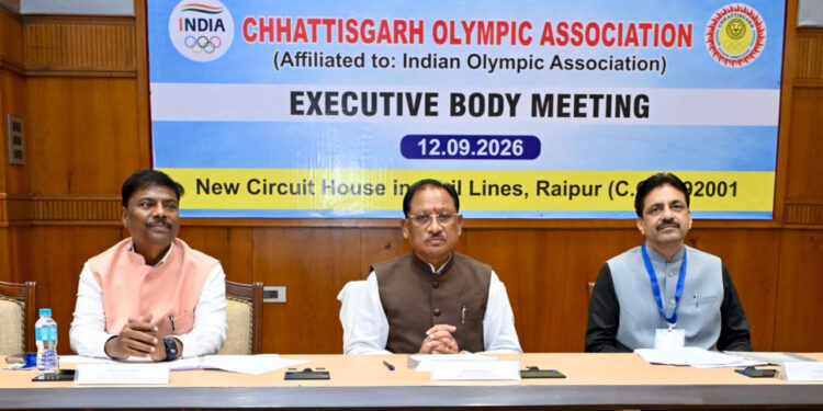 खेल प्रतिभाओं को आगे बढ़ाने के लिए संसाधनों और अवसरों की नहीं होगी कमी: मुख्यमंत्री विष्णु देव साय…..