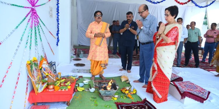 लोकभवन में मनाया गया विश्वकर्मा जयंती…..