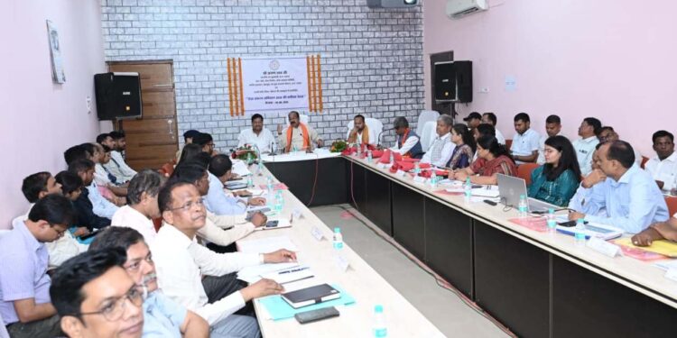 उप मुख्यमंत्री अरुण साव ने की सेवा संकल्प अभियान की तैयारियों की गहन समीक्षा….
