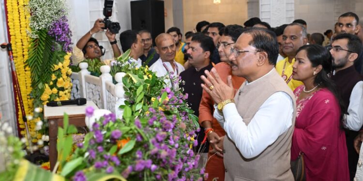 भगवान श्रीकृष्ण का जीवन हमें धर्म, कर्तव्य और लोककल्याण के मार्ग पर चलने की देता है प्रेरणा – मुख्यमंत्री विष्णुदेव साय…..