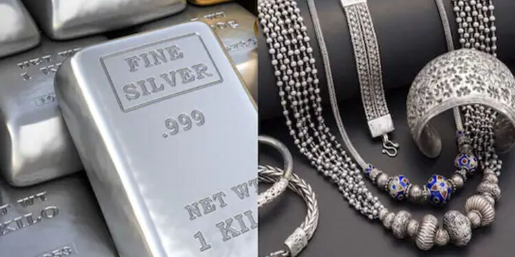 Silver Price Fall: चांदी के दाम में बड़ी गिरावट, ₹2200 से ज्यादा सस्ती