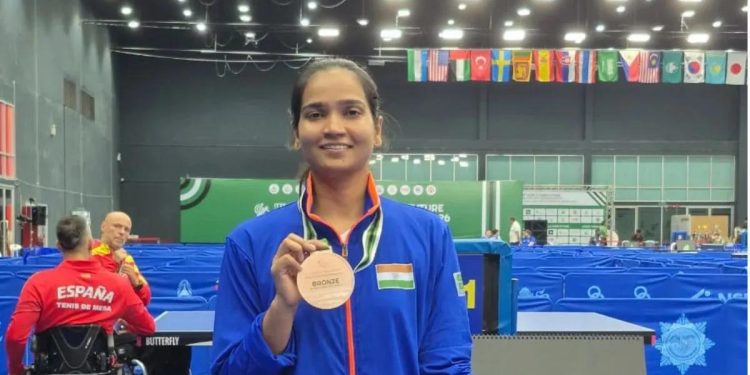 उन्नाव की प्राची पांडेय ने एशियन पैरा गेम्स में जीता कांस्य, 6 सर्जरी के बाद रचा इतिहास