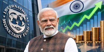 वैश्विक मंदी और युद्ध के बीच भारत की अर्थव्यवस्था चमकी, IMF ने GDP ग्रोथ का अनुमान बढ़ाकर 7% किया