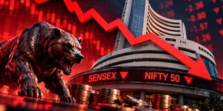 Stock Market Crash: 800 अंक उछलने के बाद धड़ाम हुआ सेंसेक्स, डे-हाई से 1,400 अंक फिसला