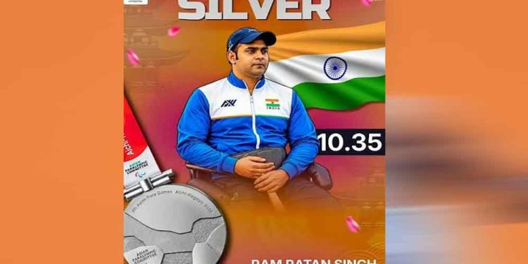 हादसे के बाद भी नहीं मानी हार, राम रतन सिंह ने एशियन पैरा गेम्स में जीता सिल्वर मेडल