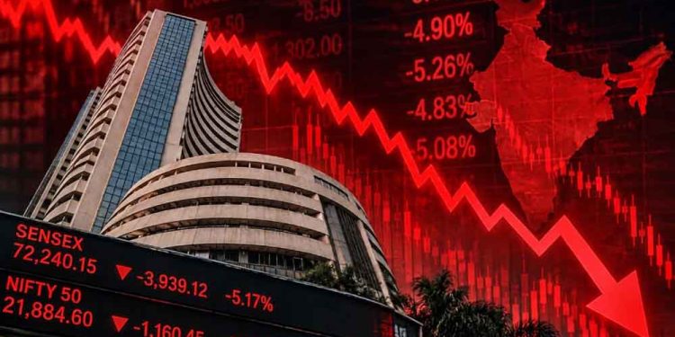 शेयर बाजार में खुलते ही हाहाकार, सेंसेक्स 700 अंक लुढ़का; इन स्टॉक्स में मची भगदड़
