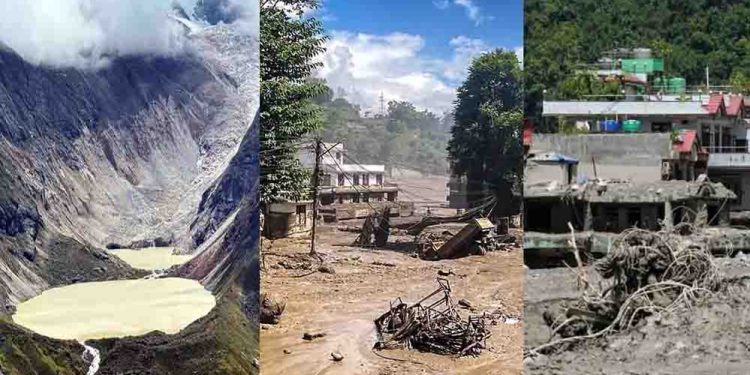भूटान की ग्लेशियर झील फटने का 5 साल पहले मिला था अलर्ट, बंगाल तक बाढ़ का खतरा