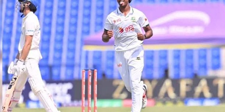 हसन महमूद ने टेस्ट क्रिकेट में रचा इतिहास, हैट्रिक लेने वाले बांग्लादेश के पहले तेज गेंदबाज बने