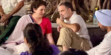 राहुल गांधी-प्रियंका गांधी के खिलाफ FIR दर्ज, आकाशवाणी में जबरन घुसने का आरोप
