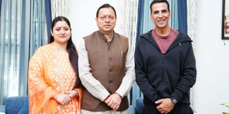 Uttarakhand News: CM धामी से मिले अक्षय कुमार, उत्तराखंड में फिल्म शूटिंग को बढ़ावा देने और फिल्म उद्योग की संभावनाओं पर हुई चर्चा……