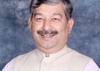 भाजपा ने दिनेश आर्य को बनाया राज्यसभा प्रत्याशी