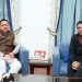 अक्षय कुमार ने सीएम धामी से की मुलाकात, उत्तराखंड की फिल्म नीति पर मंथन।