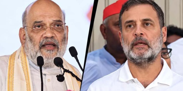 शाह का राहुल पर हमला, बोले- 2029 में हार के लिए रहें तैयार