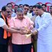विकसित भारत के संकल्प से जगमगाया जशपुर, पर्यटन मंत्री  राजेश अग्रवाल के नेतृत्व में निकली ‘सेवा ज्योति यात्रा’