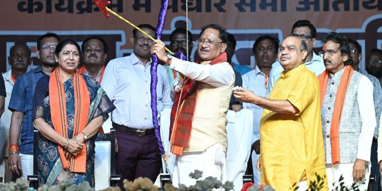 सत्य और धर्म की विजय का शाश्वत संदेश देता है विजयादशमी का पर्व : मुख्यमंत्री विष्णु देव साय…..