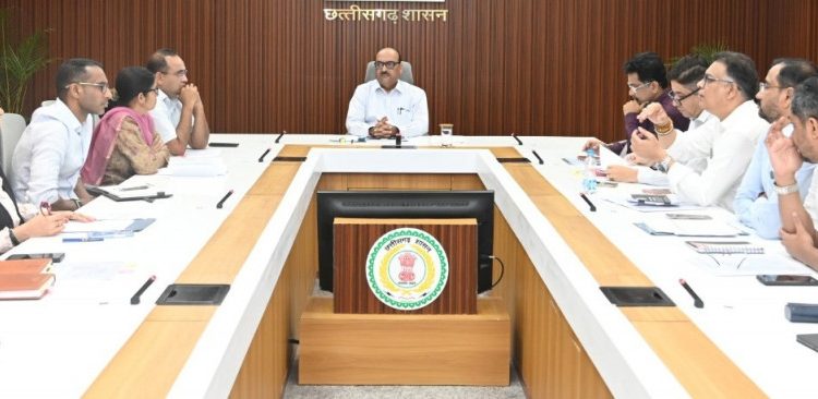 मुख्य सचिवों के राष्ट्रीय सम्मेलन की तैयारियों को लेकर छत्तीसगढ़ में उच्च स्तरीय बैठक संपन्न…