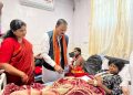 निजी कार्यक्रम छोड़ केल्हारी बस दुर्घटना के घायलों से मिलने पहुंचे स्वास्थ्य मंत्री श्याम बिहारी जायसवाल….