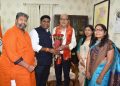 राज्यपाल रमेन डेका से कामधेनु विश्वविद्यालय के कार्य परिषद सदस्यों ने की भेंट, छत्तीसगढ़ के देशी गोवंश ‘कोसली’ के संरक्षण और संवर्धन पर हुई चर्चा….