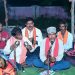 माता की भक्ति में रमे उप मुख्यमंत्री विजय शर्मा, हाथों में मंजीरा लेकर ग्रामीणों के साथ गाए जसगीत….