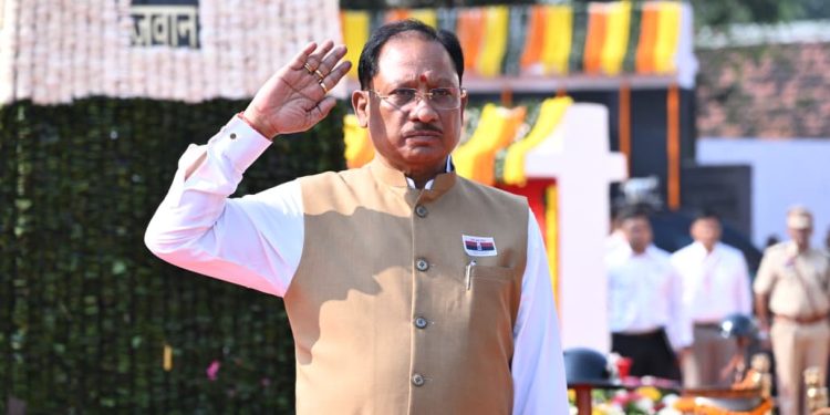 वीर जवानों के अदम्य साहस और सर्वाेच्च बलिदान से छत्तीसगढ़ में शांति और सुरक्षा का नया अध्याय: मुख्यमंत्री विष्णु देव साय…..