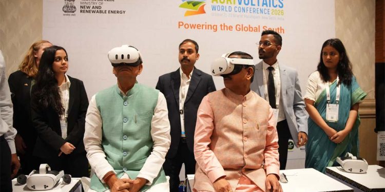 भारत मंडपम में 7वें एग्रीवोल्टाइक वर्ल्ड कॉन्फ्रेंस का केंद्रीय मंत्री शिवराज सिंह चौहान ने किया शुभारंभ