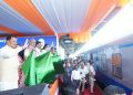 केंद्रीय रेल मंत्री अश्विनी वैष्णव और मुख्यमंत्री विष्णु देव साय  ने रावघाट – रायपुर एवं रायपुर – कुरूद यात्री रेल सेवाओं को दिखाई हरी झंडी….
